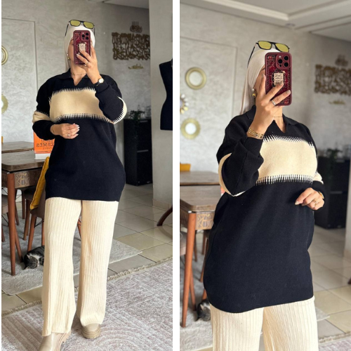 🌟 طقم تركي فاخر بلمسة أنيقة وعصرية 🌟