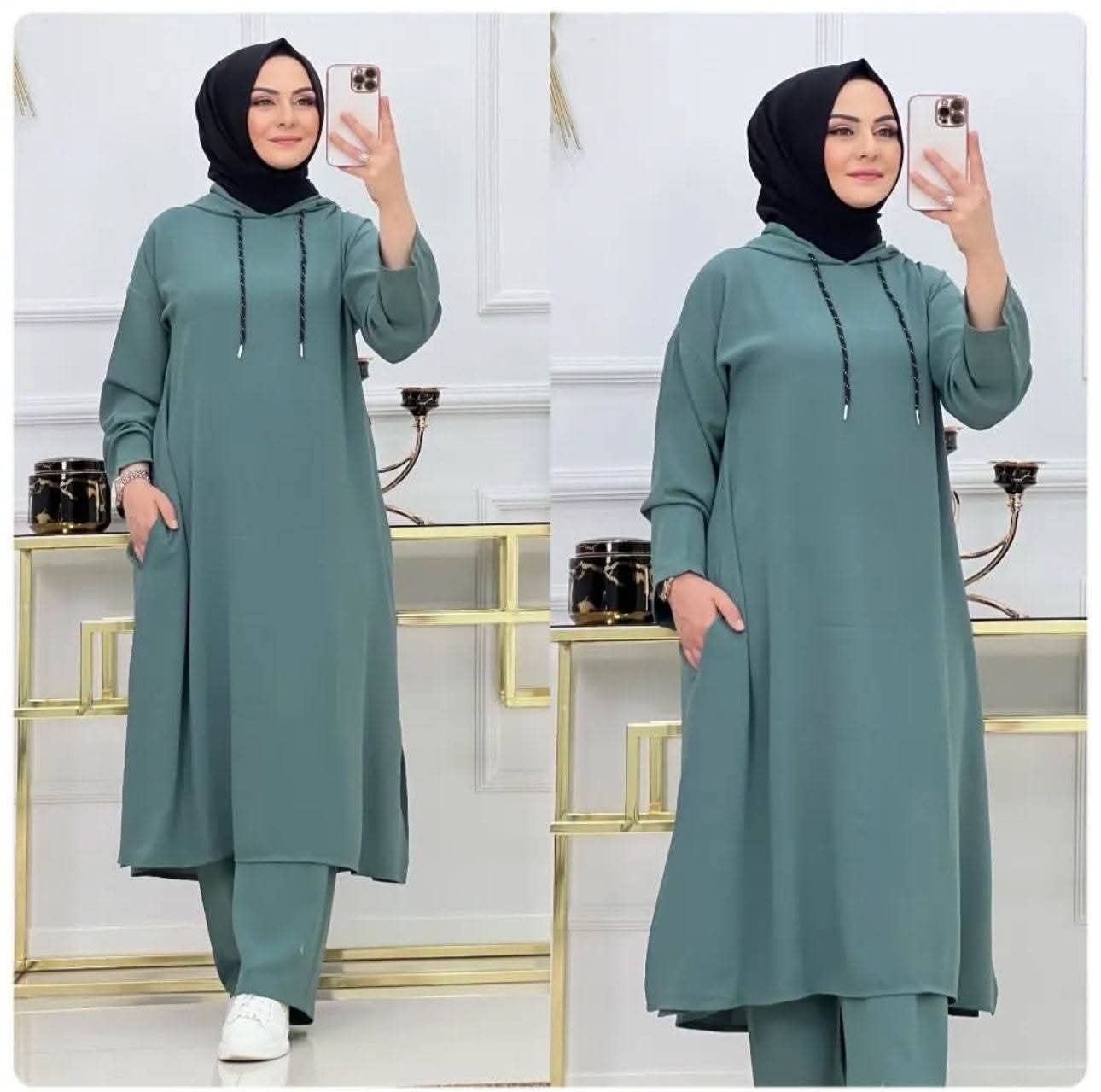 كيطمة طويلة مستورة ووافية ثوب مونطوني الممتاز