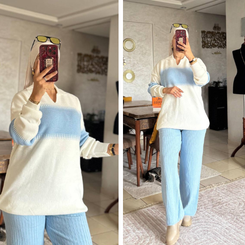 🌟 طقم تركي فاخر بلمسة أنيقة وعصرية 🌟