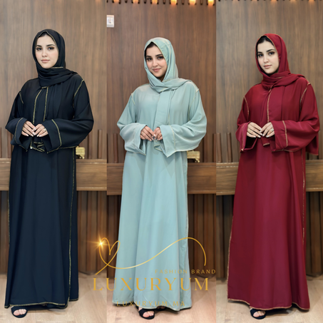abaya strass ref 7777