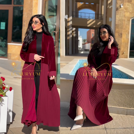 abaya velour ref 1111