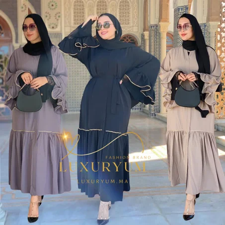 abaya dentelle  ref 8888