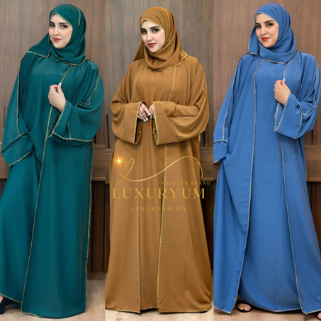abaya 3 pc ref 3300