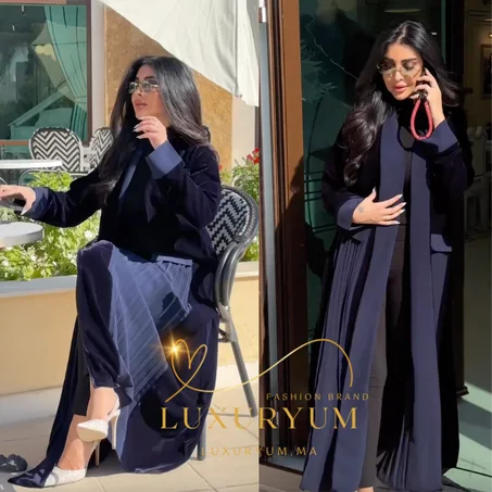 abaya velour ref 1122