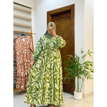 robe bouton bois