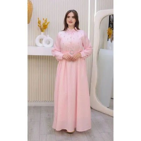robe rillet perle