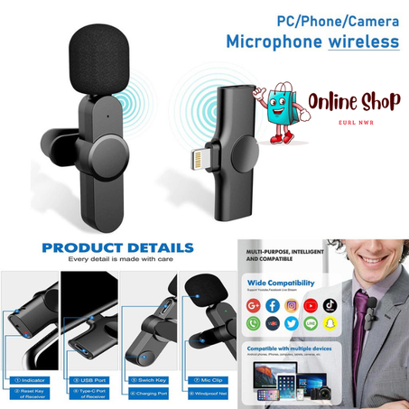 MICROPHONE WIRELESS K8