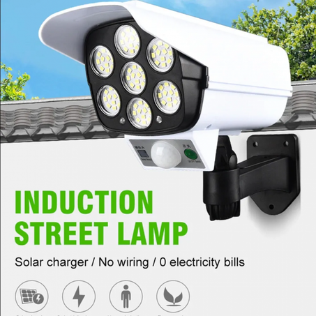 Une lampe qui ressemble à une caméra