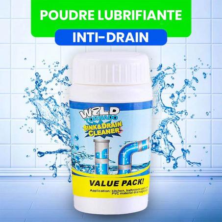 INTI-DRAIN™ - Poudre lubrifiante pour éviers et toilettes