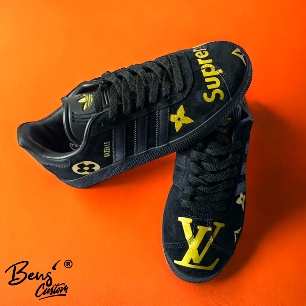 "1 of 50" Ad_id_as Ga_ze_lle (Su_pre_me x LV) V2/Black