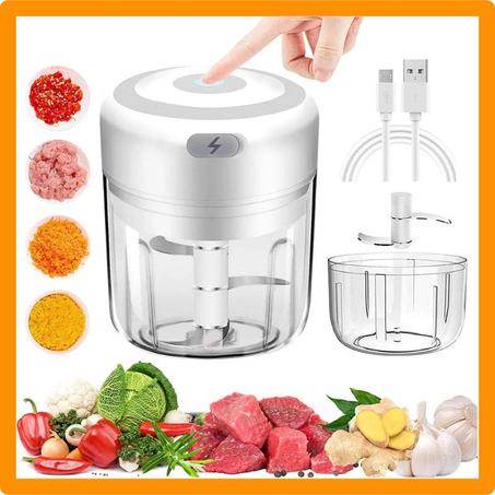 مفرمة الطعام الكهربائية المصغرة: سهولة وفعالية في تحضير الطعام