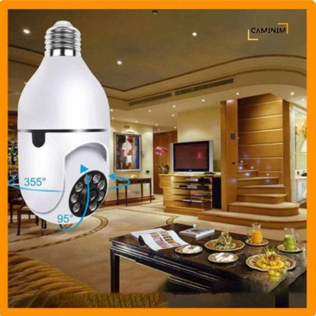 كاميرا المراقبة على شكل مصباح