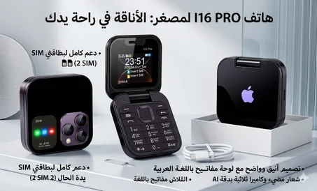 الهاتف الصغير الذي يجمع الأناقة والبساطة!