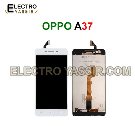 LCD OPPO A37 WHITE+BLACK CPH1605 / CPH1607