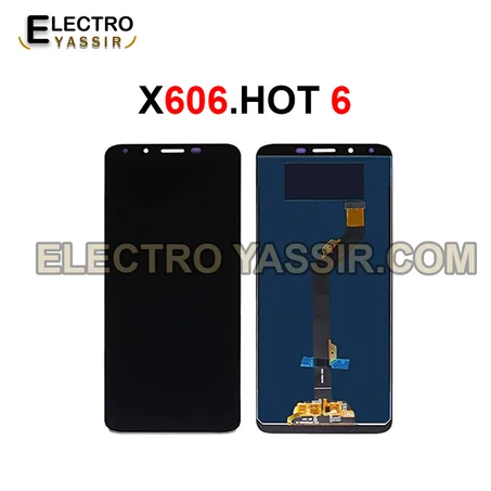 LCD INFINIX X606.HOT 6 GLASS ORIGINAL