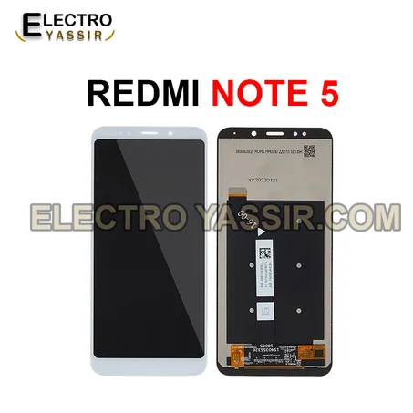 LCD REDMI NOTE 5/NOTE 5 PRO/REDMI 5 PLUS BLACK+WHITE ORIGINAL M1803E7SG ، MEI7S ، MEG7 ، MET7