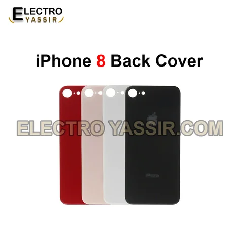 Cover iPhone 8 ROUGE+WHITE+GOLD+BLACK