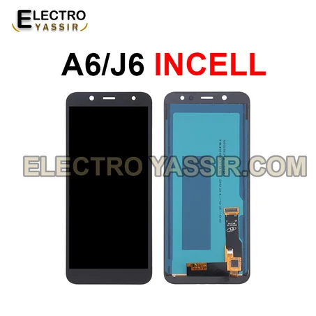 LCD SAMSUNG A6/J6 INCELL BLACK SM-J600F