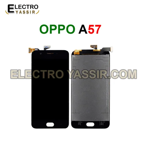 LCD OPPO A57 BLACK+WHITE CPH1701 / CPH1705