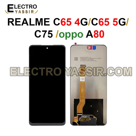 LCD Realme C65 4G / C65 5G / C75 / OPPO A80 – ORIGINAL