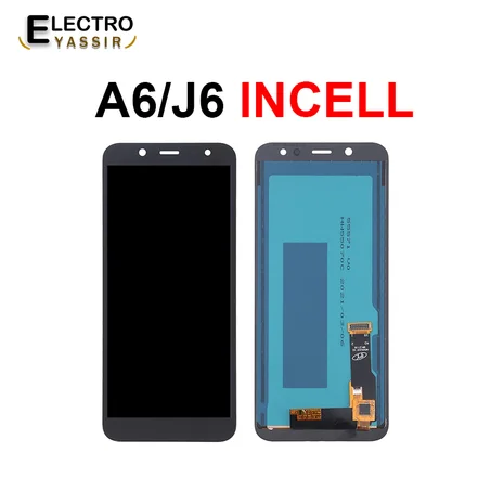 LCD SAMSUNG A6/J6 INCELL BLACK SM-J600F