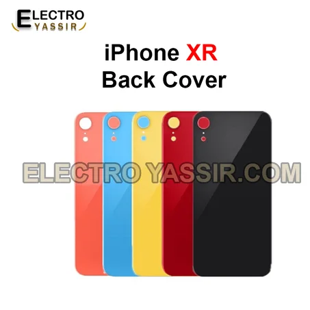 Cover iPhone XR WHITE+BLACK+RED+BLUE+YELLOW