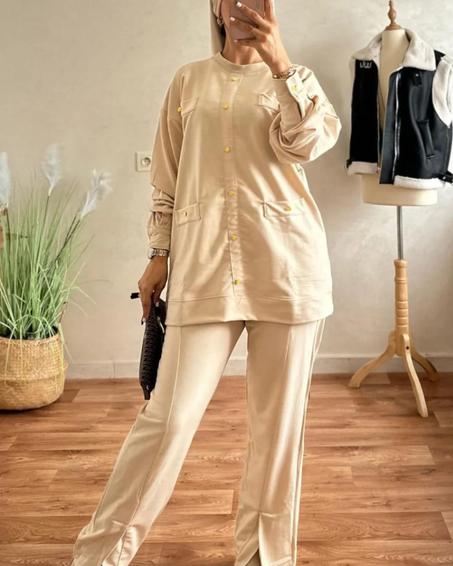 Coordonné minimaliste et élégant pour un look moderne