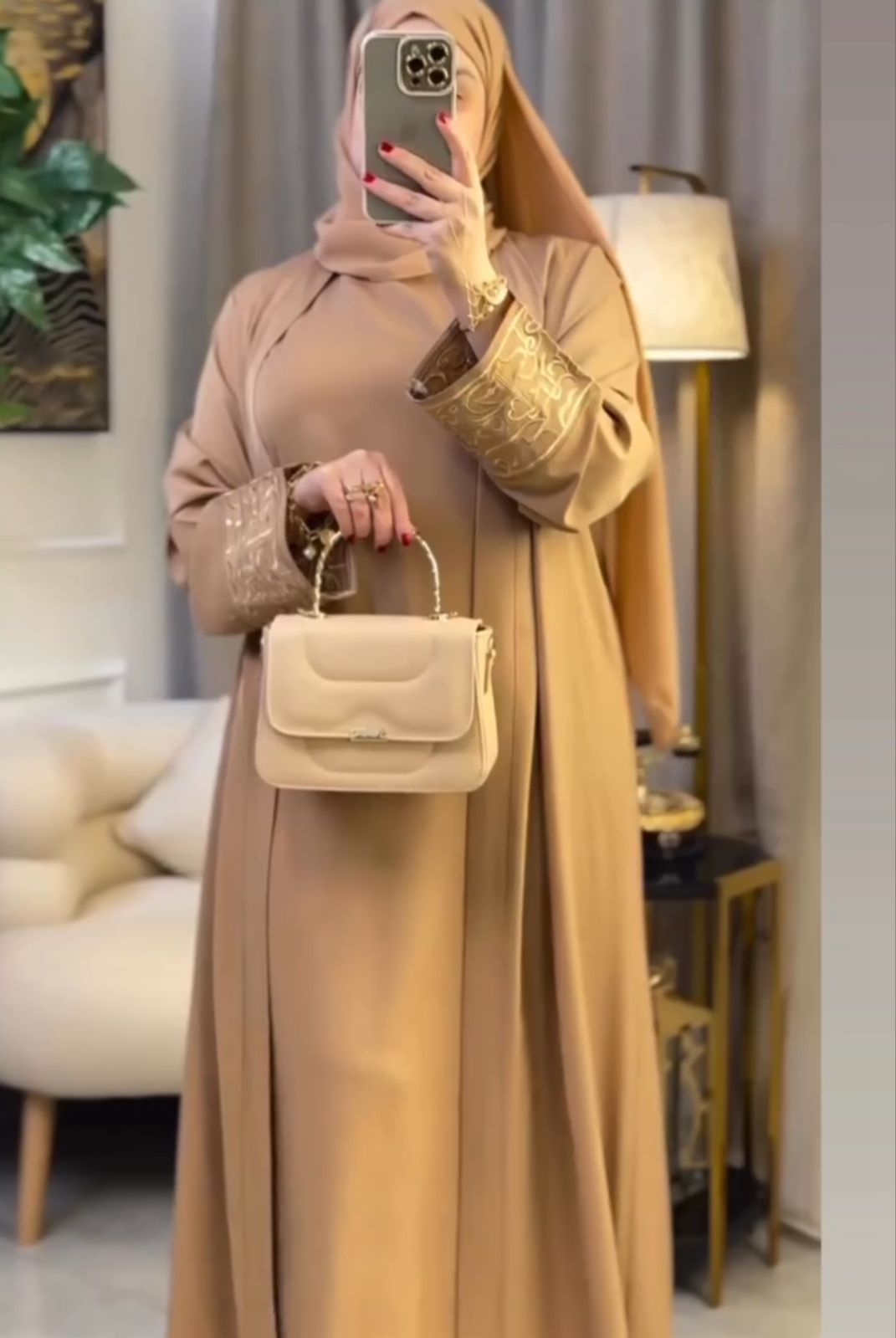 abaya 2 pièces