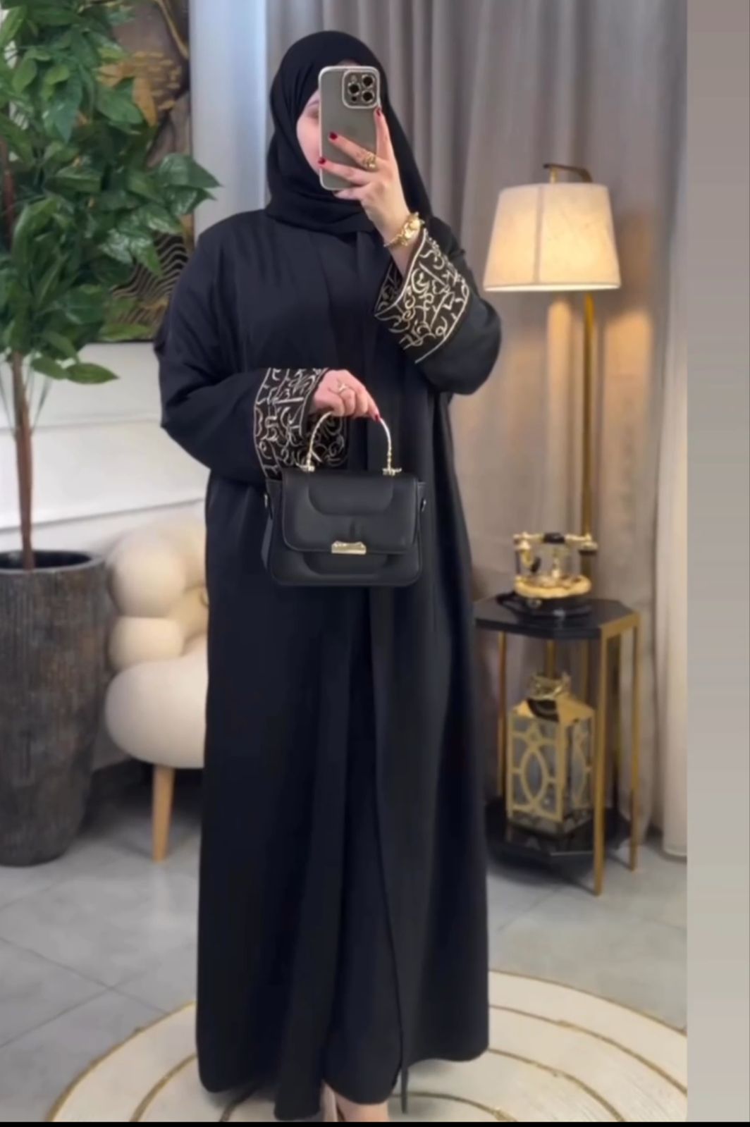 abaya 2 pièces