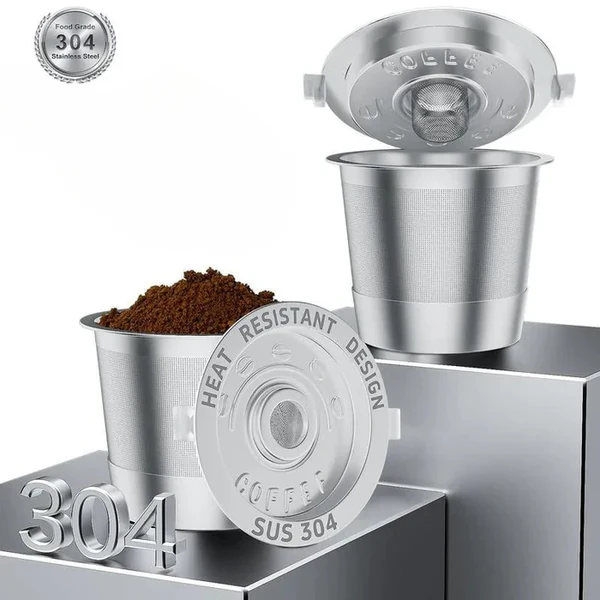 Eptchn 2 Pack Eco-Friendly Permanent Coffee Pods