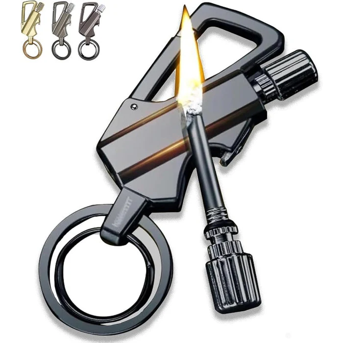 Porte-clés allumettes à pétrole 3 en 1 FlareGrip