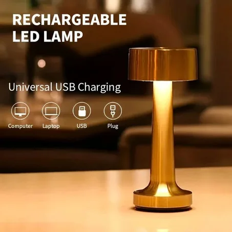 Rechargeable Portable Sensor LED Desk Lamp