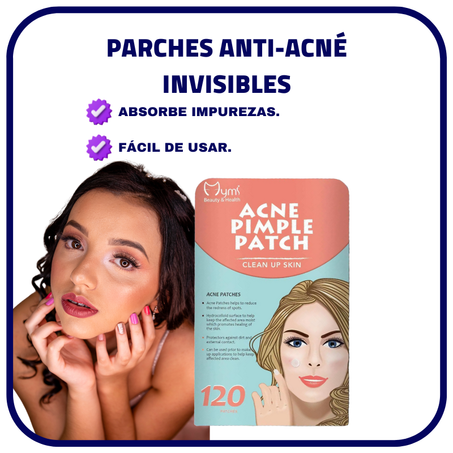 Parches anti-acné invisibles