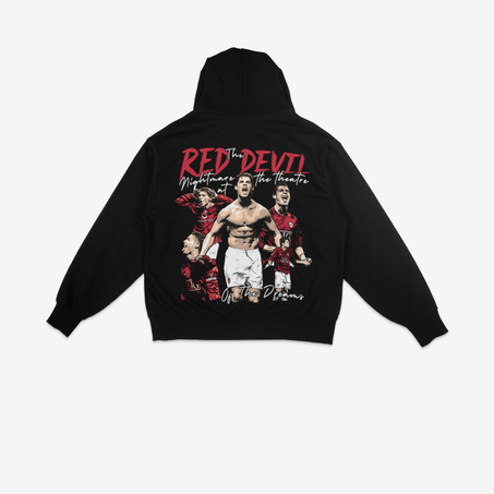 CRISTIANO RONALDO RED DEVIL HOODIE