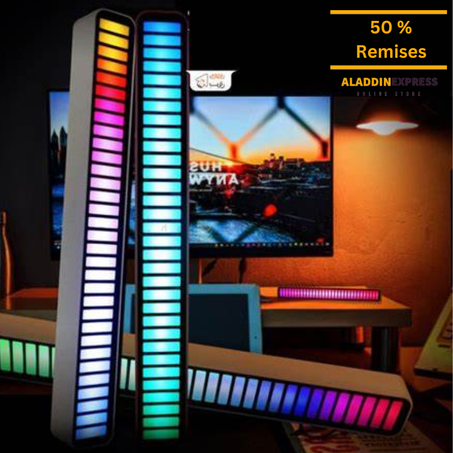 Led Bar Avec Capteur Son🌈✨