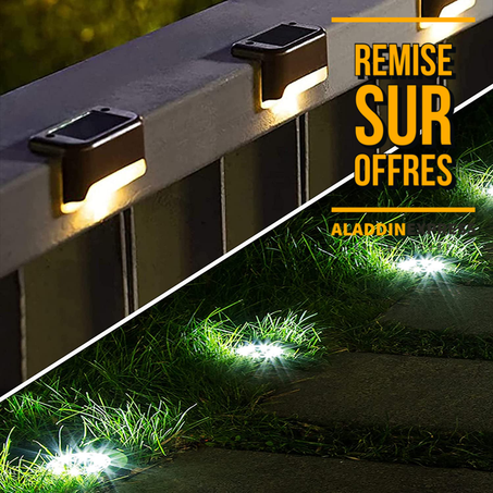 lampes de terrasse solaires