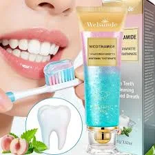 معجون تبييض الاسنان