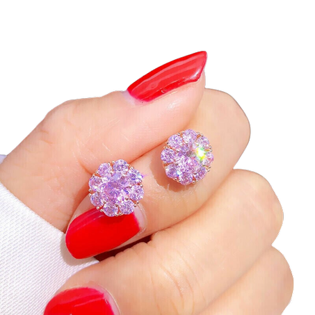 Boucles d'oreilles rotatives Shining Flow