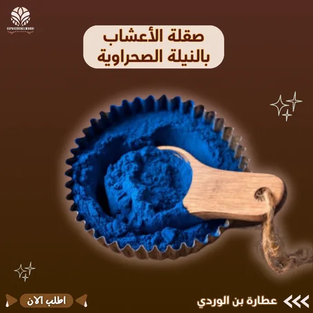 صقلة الأعشاب بالنيلة الصحراوية