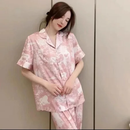 CAND Woman's  silk Terno Pyjama Nightwear #114# Free size