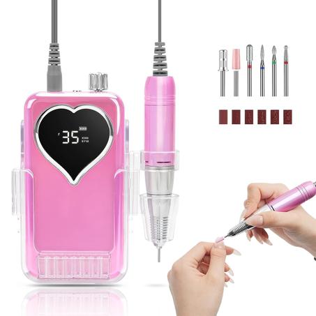 💅 جهاز برد الأظافر الكهربائي – احترافي، محمول، وقابل للشحن! كل ما تحتاجينه لأظافر مثالية في جهاز واحد