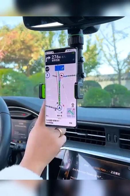 Green Car Phone Holder Mount Hot