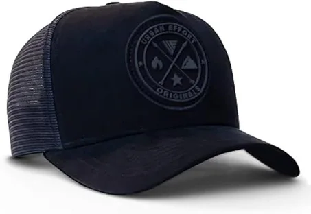 Urban Effort Gorra de Malla Trasera - para Hombres y Mujeres Gorra de Béisbol de 5 Paneles Gorra Trucker - Excelente Cierre Snapback para Caza y Senderismo