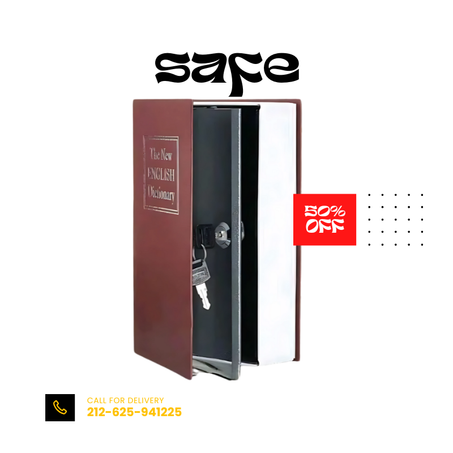 خزنة سرية على شكل قاموس