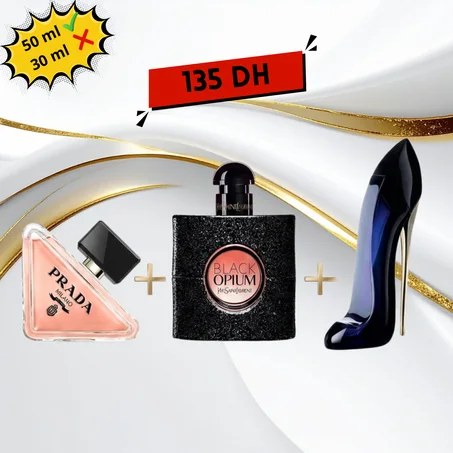 Pack 3 Parfums
