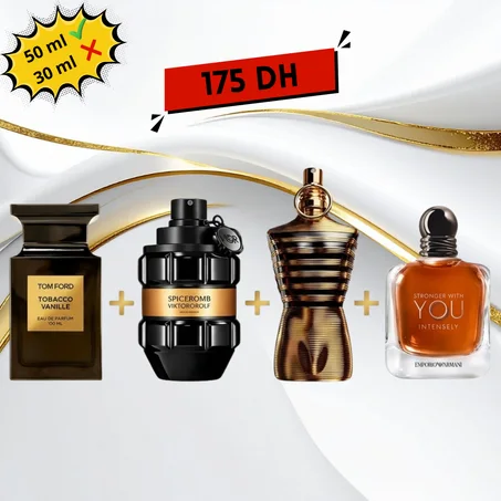 Pack 4 Parfums