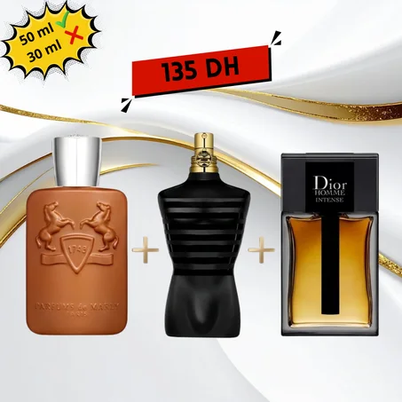 Pack 3 Parfums