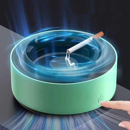 Cendrier Polyvalent Avec Fonction de Supporter Fixateur D'air Pour Filtrer La Fumée