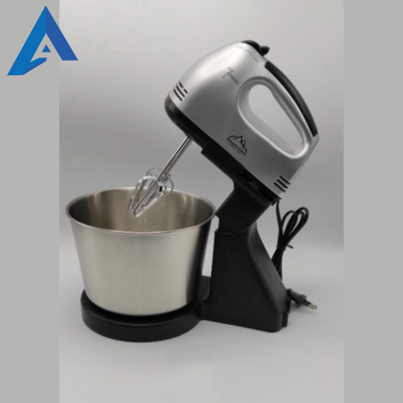 BATTEUR ELECTRIQUE 2 EN 1 AVEC BOL INOX