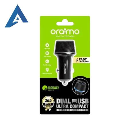 Oraimo Chargeur Allume Cigare Fast Charger OCC-21D